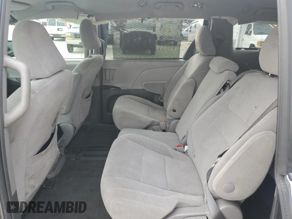 2015 Toyota Sienna LE AAS with VIN 5TDKK3DC5FS584877, listed as a Copart auction lot 50744255 with 164,556 mi miles and Salvage Title. Bid and sale history available at carsss.com. Image 12.