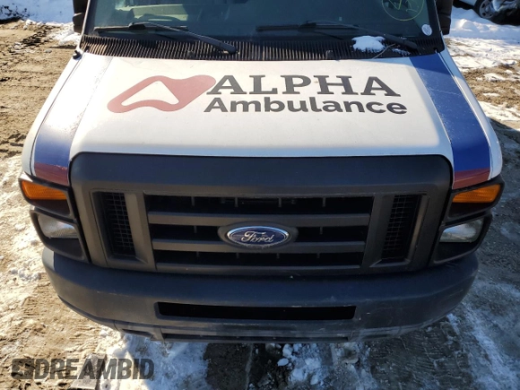 2011 Ford Econoline Cargo Commercial with VIN 1FTNS2EW2BDA26197, listed as a Copart auction lot 81470664 with Not Provided miles and Salvage Title. Bid and sale history available at DreamBid. Image 12.