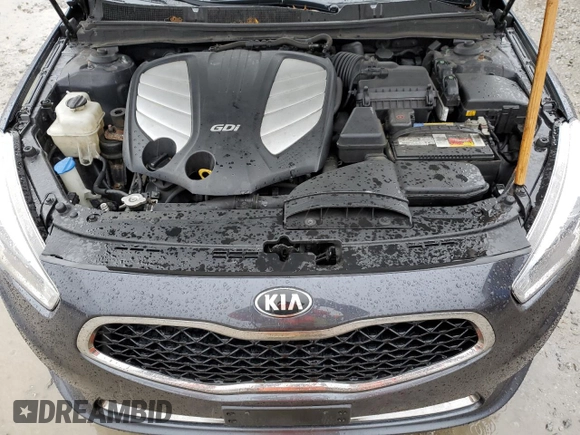 2016 Kia Cadenza Premium with VIN KNALN4D76G5211243, listed as a Copart auction lot 81663394 with 123,177 mi miles and Salvage Title. Bid and sale history available at carsss.com. Image 11.