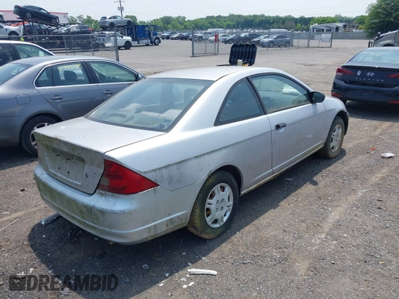 2002 Honda Civic with VIN 1HGEM212X2L107212, listed as a IAAI auction lot 42490326 with 178,252 mi miles and . Bid and sale history available at DreamBid. Image 4.
