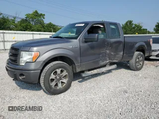 2014 Ford F-150 XL with VIN 1FTEX1EM6EKF44646, listed as a Copart auction lot 58479115 with 263,923 mi miles and Salvage title. Bid and sale history available at DreamBid. Image 1.