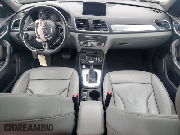 2017 Audi Q3 Prestige with VIN WA1GCCFS7HR001163, listed as a Copart auction lot 58800655 with 52,034 mi miles and Salvage title. Bid and sale history available at DreamBid. Image 8.