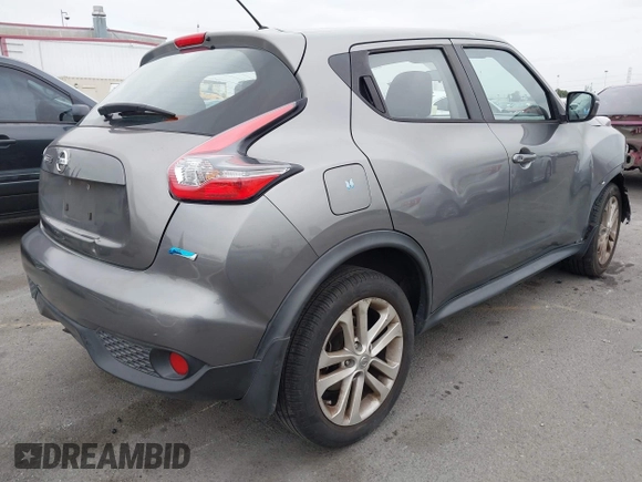 2015 Nissan Juke S with VIN JN8AF5MR4FT510985, listed as a IAAI auction lot 42168898 with 126,413 mi miles and . Bid and sale history available at DreamBid. Image 4.
