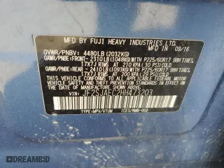 2017 Subaru Forester Premium with VIN JF2SJAEC2HH473203, listed as a Copart auction lot 49396895 with 81,085 mi miles and Salvage Title. Bid and sale history available at carsss.com. Image 14.