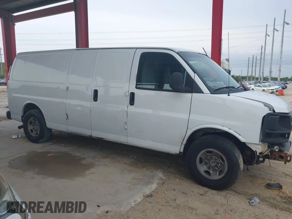 2011 Chevrolet Express Cargo with VIN 1GCWGGCA3B1127003, listed as a IAAI auction lot 42380652 with 158,049 mi miles and . Bid and sale history available at DreamBid. Image 14.