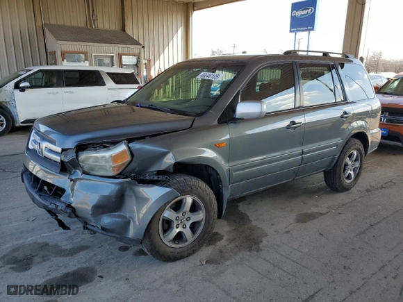 2007 Honda Pilot EX with VIN 5FNYF18427B005212, listed as a Copart auction lot 49246185 with 232,243 mi miles and Salvage Title. Bid and sale history available at carsss.com. Image 1.