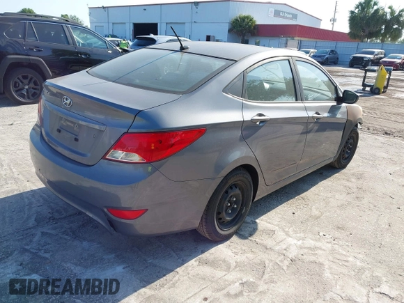 2017 Hyundai Accent SE with VIN KMHCT4AE9HU239892, listed as a IAAI auction lot 42112067 with 145,809 mi miles. Bid and sale history available at carsss.com. Image 4.