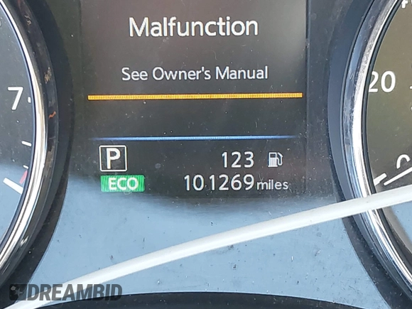 2019 Nissan Rogue SV with VIN KNMAT2MT3KP536429, listed as a IAAI auction lot 41691788 with 101,269 mi miles. Bid and sale history available at carsss.com. Image 15.