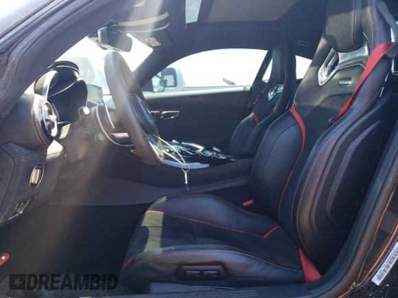 2017 Mercedes-Benz AMG GT S с VIN WDDYJ7JA5HA010003, выставлен на аукционе Copart как лот 61672604 с пробегом 17 586 миль миль и Списание • Salvage title. История ставок и продаж доступна на DreamBid. Изображение 7.