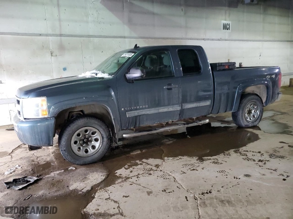 2009 Chevrolet Silverado 1500 LT with VIN 2GCEK29C791117584, listed as a Copart auction lot 45431855 with 175,842 mi miles and Clean Title. Bid and sale history available at carsss.com. Image 1.