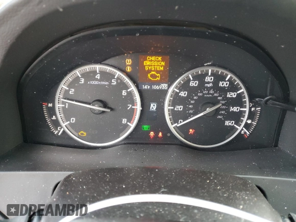 2016 Acura RDX with VIN 5J8TB4H34GL020338, listed as a Copart auction lot 88171645 with 106,935 mi miles and Salvage Title. Bid and sale history available at carsss.com. Image 9.