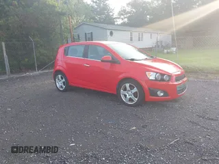 2015 Chevrolet Sonic LTZ with VIN 1G1JE6SB7F4102493, listed as a IAAI auction lot 42809511 with 110,689 mi miles and . Bid and sale history available at DreamBid. Image 1.