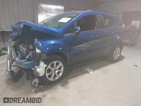 2018 Ford EcoSport SE with VIN MAJ6P1UL9JC224471, listed as a IAAI auction lot 41986117 with 55,914 mi miles. Bid and sale history available at carsss.com. Image 17.