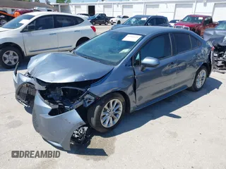 2022 Toyota Corolla LE with VIN 5YFVPMAE2NP369801, listed as a IAAI auction lot 41902625 with 24,182 mi miles and . Bid and sale history available at DreamBid. Image 17.