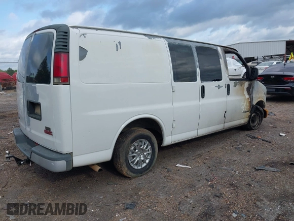 2000 GMC Savana z VIN 1GTEG15W1Y1142853, wystawiony jako IAAI lot #41930619 z przebiegiem Nie podano mil oraz . Historia ofert i sprzedaży dostępna na DreamBid. Obrazek 4.