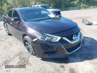 2017 Nissan Maxima SV with VIN 1N4AA6AP5HC393932, listed as a IAAI auction lot 40480329 with 131,801 mi miles. Bid and sale history available at carsss.com. Image 1.