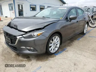 2017 Mazda 3 Grand Touring z VIN 3MZBN1M37HM138872, wystawiony jako Copart lot #52727755 z przebiegiem 98 198 mil mil oraz Szkoda całkowita • Salvage title. Historia ofert i sprzedaży dostępna na DreamBid. Obrazek 1.