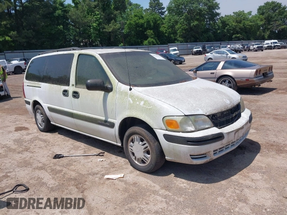 2002 Chevrolet Venture LS 1SC Pkg with VIN 1GNDX03E72D293256, listed as a IAAI auction lot 42126844 with 106,064 mi miles. Bid and sale history available at carsss.com. Image 1.