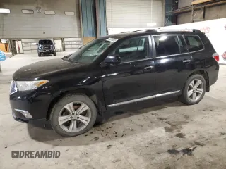 2012 Toyota Highlander Limited with VIN 5TDDK3EH2CS160765, listed as a Copart auction lot 49209385 with 170,967 mi miles and Salvage Title. Bid and sale history available at carsss.com. Image 1.