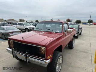1985 Chevrolet Pickup with VIN 1GCDC14H4FF428755, listed as a Copart auction lot 85259754 with 50,746 mi miles and Clean Title. Bid and sale history available at carsss.com. Image 2.