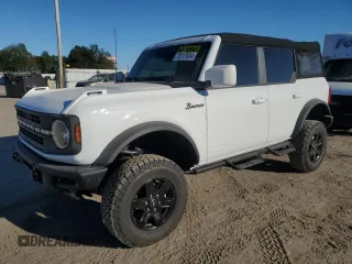 2024 Ford Bronco with VIN 1FMEE1BP9RLA57747, listed as a Copart auction lot 76117634 with 2,779 mi miles and Salvage title. Bid and sale history available at DreamBid. Image 1.