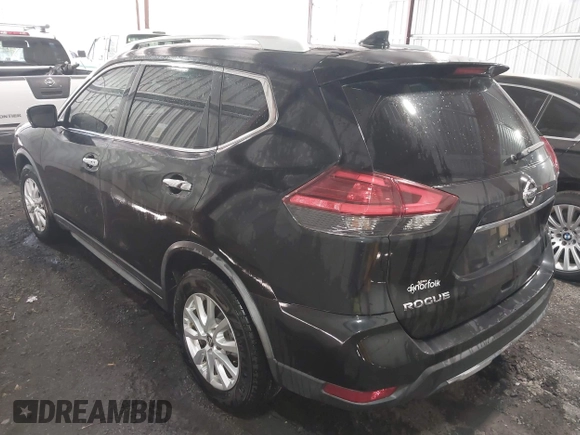 2017 Nissan Rogue SV with VIN JN8AT2MT9HW406061, listed as a IAAI auction lot 41963178 with 108,627 mi miles. Bid and sale history available at carsss.com. Image 3.
