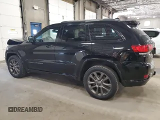 2017 Jeep Grand Cherokee Limited with VIN 1C4RJFBG4HC694526, listed as a Copart auction lot 59476525 with 99,607 mi miles and Salvage title. Bid and sale history available at DreamBid. Image 2.