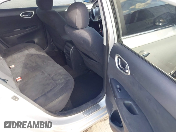 2013 Nissan Sentra SV with VIN 3N1AB7APXDL699460, listed as a IAAI auction lot 41988177 with 92,251 mi miles. Bid and sale history available at carsss.com. Image 8.