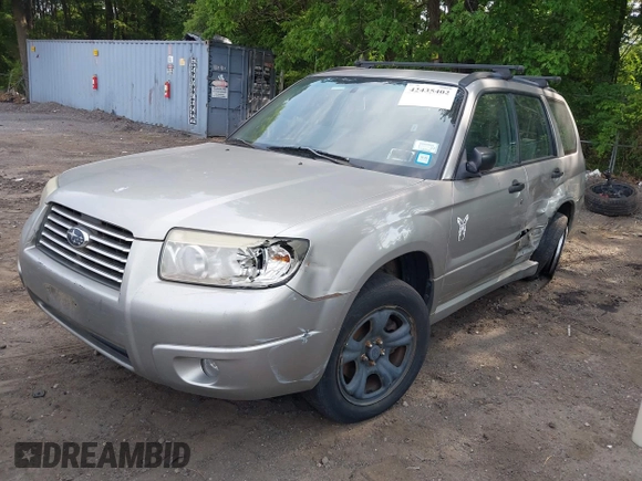 2007 Subaru Forester X with VIN JF1SG63687G744508, listed as a IAAI auction lot 42435402 with 177,248 mi miles and . Bid and sale history available at DreamBid. Image 2.