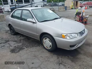 2001 Toyota Corolla CE with VIN 2T1BR12E41C430957, listed as a IAAI auction lot 42625740 with 147,992 mi miles and . Bid and sale history available at DreamBid. Image 1.