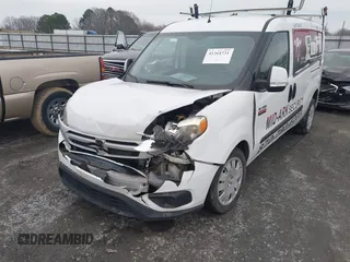 2017 Ram ProMaster City Cargo Van Tradesman SLT with VIN ZFBERFBBXH6D54040, listed as a IAAI auction lot 41364731 with 191,707 mi miles. Bid and sale history available at carsss.com. Image 6.