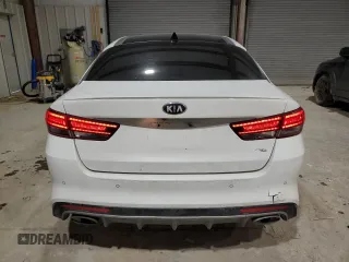 2016 Kia Optima SX Turbo with VIN 5XXGW4L27GG011734, listed as a Copart auction lot 45568905 with 142,900 mi miles and Salvage Title. Bid and sale history available at carsss.com. Image 6.