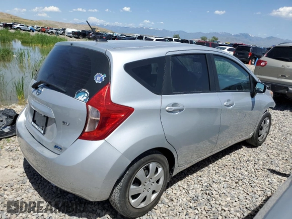 2016 Nissan Note S with VIN 3N1CE2CP5GL382223, listed as a Copart auction lot 56426495 with 130,848 mi miles and Salvage title. Bid and sale history available at DreamBid. Image 3.