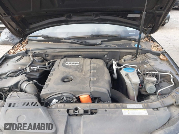 2014 Audi A4 Premium with VIN WAUAFAFLXEN040409, listed as a IAAI auction lot 41726142 with 110,383 mi miles. Bid and sale history available at carsss.com. Image 9.