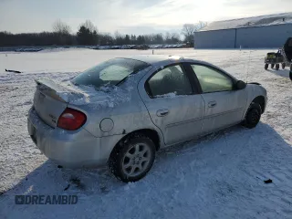 2003 Dodge Neon SXT with VIN 1B3ES56C33D182774, listed as a Copart auction lot 89039415 with 86,597 mi miles and Salvage Title. Bid and sale history available at carsss.com. Image 3.