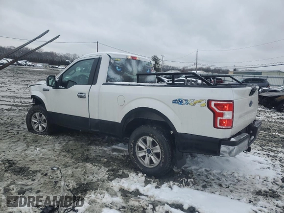 2018 Ford F-150 XL with VIN 1FTMF1EB9JFE54679, listed as a Copart auction lot 45195615 with 119,117 mi miles and Salvage title. Bid and sale history available at DreamBid. Image 2.