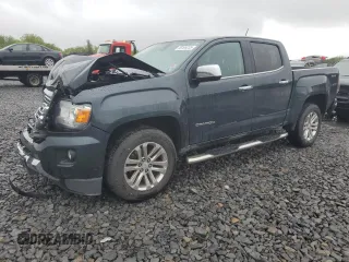 2018 GMC Canyon 4WD SLT z VIN 1GTG6DEN9J1104099, wystawiony jako Copart lot #56195235 z przebiegiem 115 308 mil mil oraz Szkoda całkowita • Salvage title. Historia ofert i sprzedaży dostępna na DreamBid. Obrazek 1.