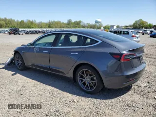 2018 Tesla Model 3 Long Range Battery with VIN 5YJ3E1EA4JF102085, listed as a Copart auction lot 54948625 with 74,786 mi miles and Salvage Title. Bid and sale history available at DreamBid. Image 2.