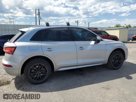 2018 Audi Q5 Premium with VIN WA1ANAFYXJ2155647, listed as a Copart auction lot 64397905 with 87,540 mi miles and Salvage title. Bid and sale history available at DreamBid. Image 3.
