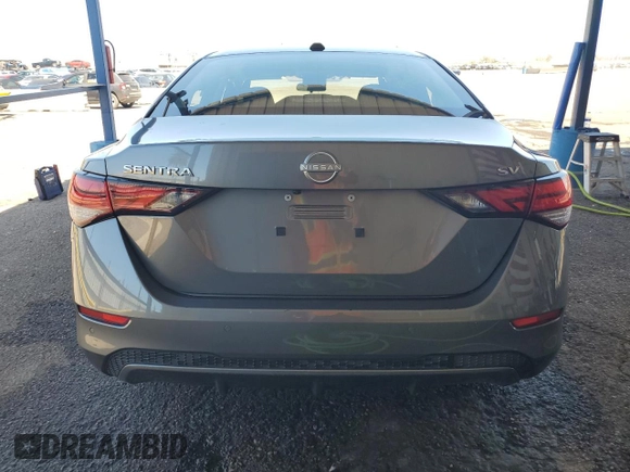 2024 Nissan Sentra SV with VIN 3N1AB8CV1RY254486, listed as a Copart auction lot 56535075 with 39,669 mi miles and Salvage Title. Bid and sale history available at DreamBid. Image 6.