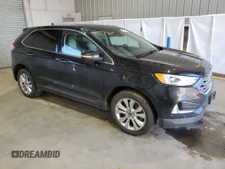 2022 Ford Edge Titanium with VIN 2FMPK4K95NBA33668, listed as a Copart auction lot 46693235 with 83,930 mi miles and Clean Title. Bid and sale history available at carsss.com. Image 4.