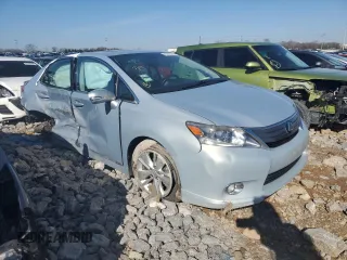 2010 Lexus HS 250h z VIN JTHBB1BA1A2000690, wystawiony jako Copart lot #43568445 z przebiegiem Nie podano mil oraz Szkoda całkowita • Salvage title. Historia ofert i sprzedaży dostępna na DreamBid. Obrazek 4.