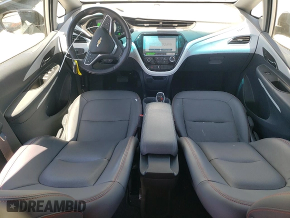 2021 Chevrolet Bolt EV Premier with VIN 1G1FZ6S07M4103987, listed as a Copart auction lot 61461585 with 7,218 mi miles and Salvage title. Bid and sale history available at DreamBid. Image 8.