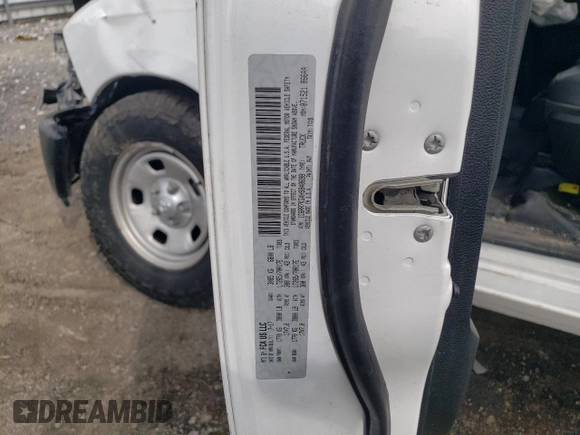 2017 Ram 1500 Express with VIN 1C6RR7KGXHS848698, listed as a Copart auction lot 56608055 with 95,510 mi miles and Salvage title. Bid and sale history available at DreamBid. Image 12.