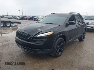 2017 Jeep Cherokee Sport with VIN 1C4PJMAB7HW614572, listed as a IAAI auction lot 41477399 with 117,288 mi miles and . Bid and sale history available at DreamBid. Image 2.