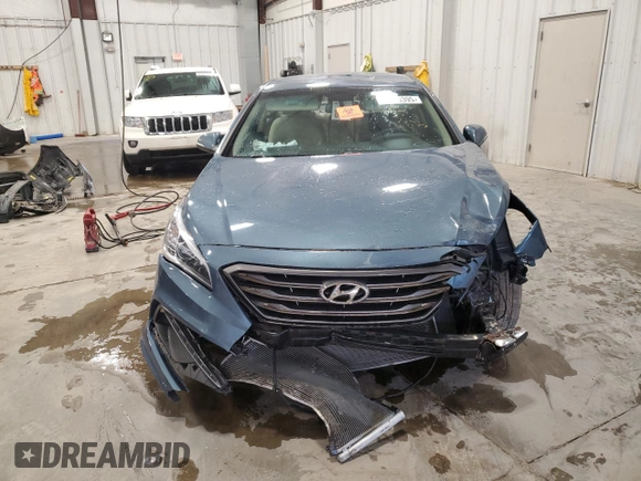2016 Hyundai Sonata Sport with VIN 5NPE34AF1GH334705, listed as a Copart auction lot 52630395 with 141,267 mi miles and Non Repairable. Bid and sale history available at DreamBid. Image 5.
