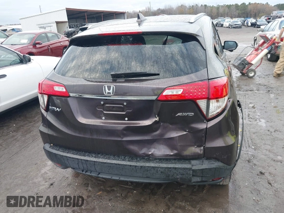 2022 Honda HR-V EX with VIN 3CZRU6H53NM716534, listed as a IAAI auction lot 41046653 with 21,533 mi miles. Bid and sale history available at carsss.com. Image 16.