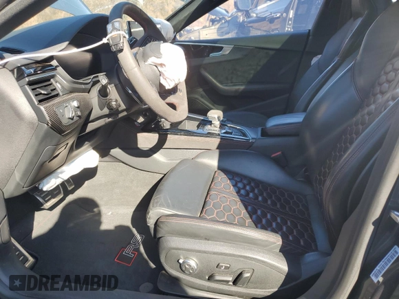 2021 Audi RS 5 Sportback z VIN WUAAWCF53MA900661, wystawiony jako Copart lot #47522245 z przebiegiem 35 564 mil mil oraz Szkoda całkowita • Salvage title. Historia ofert i sprzedaży dostępna na DreamBid. Obrazek 7.