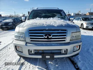 2004 Infiniti QX56 with VIN 5N3AA08C64N811684, listed as a Copart auction lot 87971055 with 214,795 mi miles and Salvage Title. Bid and sale history available at carsss.com. Image 5.