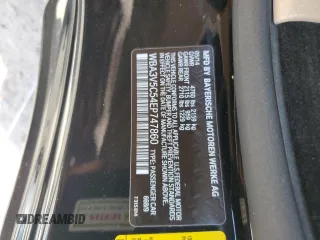 2014 BMW 4 Series 428i z VIN WBA3V5C54EP747860, wystawiony jako Copart lot #56187905 z przebiegiem 117 616 mil mil oraz Szkoda całkowita • Salvage title. Historia ofert i sprzedaży dostępna na DreamBid. Obrazek 12.